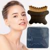 Ergonomic Shape Contour Massage Brush Soft Bristles Face Care Brush  Jawline Care