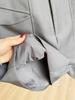 Summer 2025 Women's Casual Grey High-Waist A-Line Wide-Leg Shorts: Korean Fashion Trend