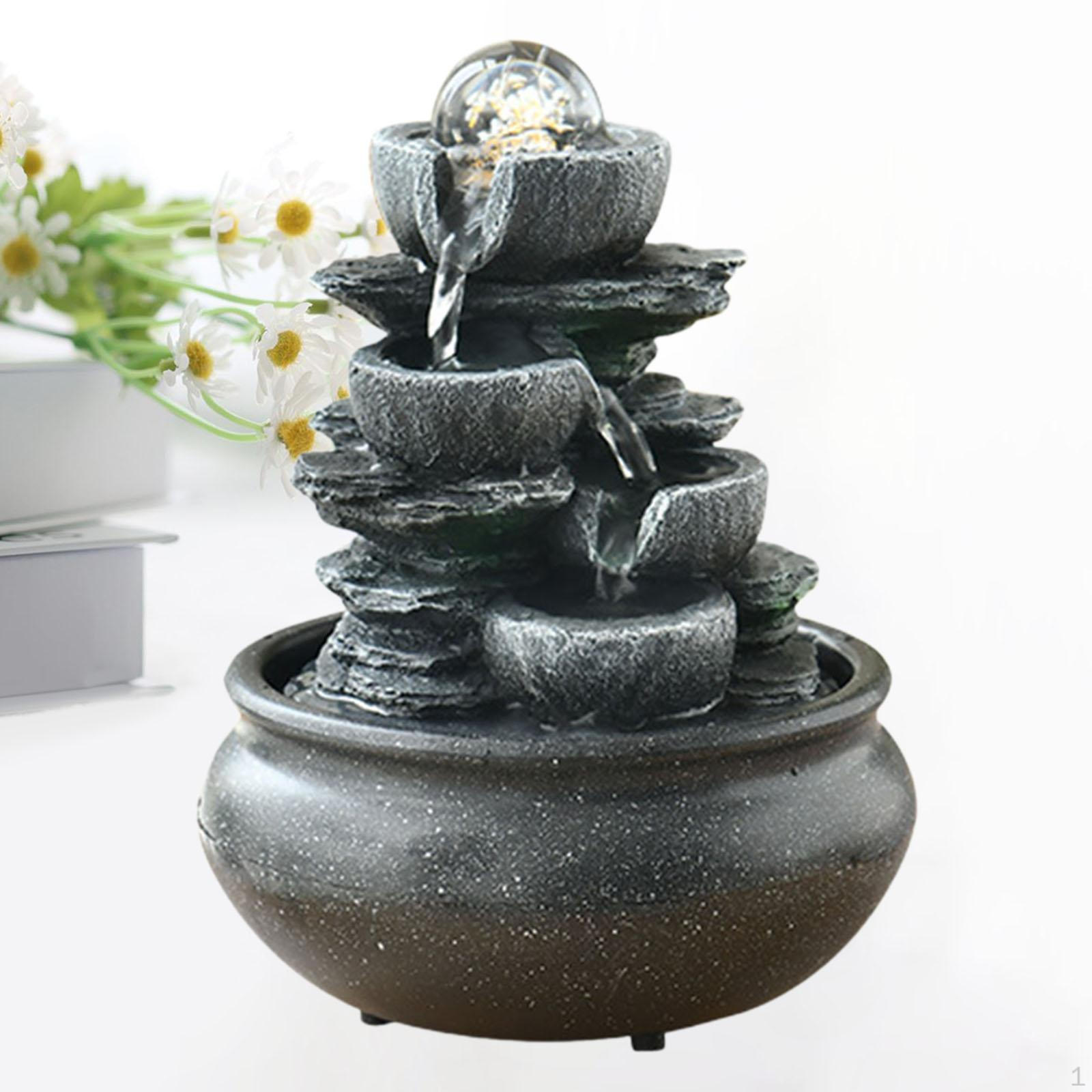 

Настольный водный объект со светодиодной подсветкой для домашнего декора Style B