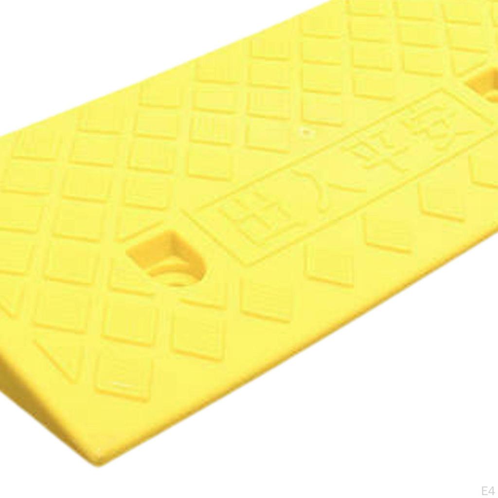Curb Ramp Climbing Triangle Pad Lightweight Heavy Duty Threshold Roadside Slope for