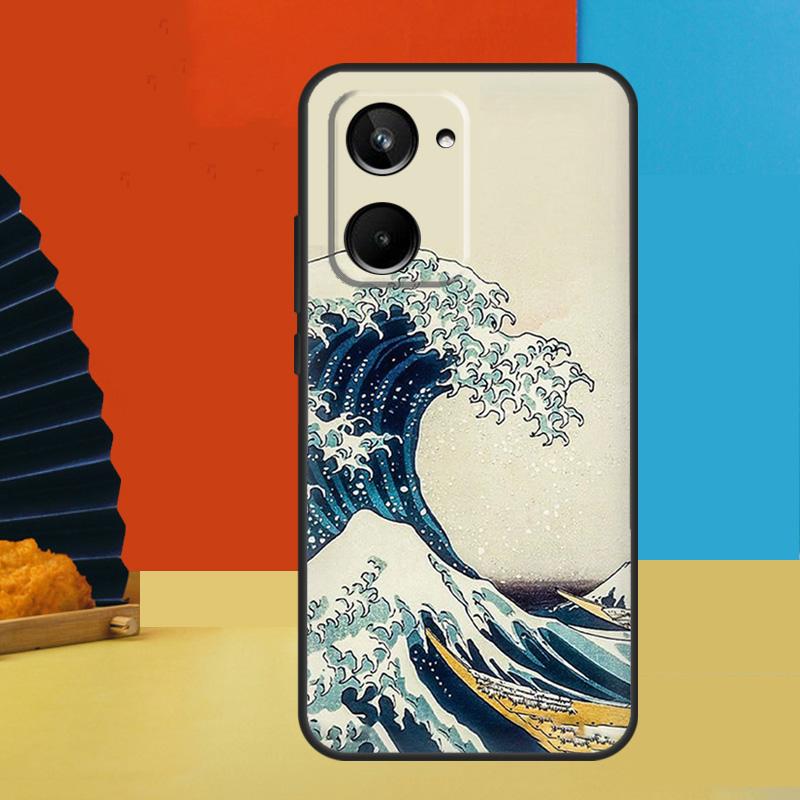 Japanese Great Wave of Kanagawa For Realme 15 Pro 10 11 12 13 14 Pro Plus GT6 GT7 C51 C53 C55 C61 C63 C65 C67 C71 C75 Case