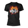 Men's W.A.S.P. Sawblade Logo T-shirt Medium Black