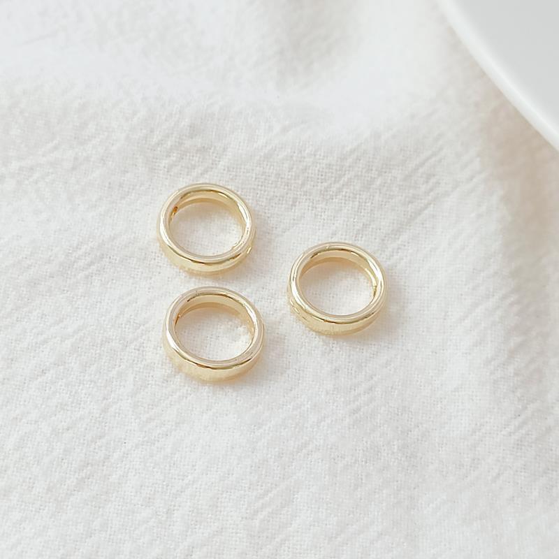 ABS Electroplating Double Hole Bead Spacer for DIY Jewelry Crafts