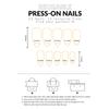 24Pcs Gradient Rhinestone Fake Nails with Red Heart Pearl Bowknot Decor for Party Wedding