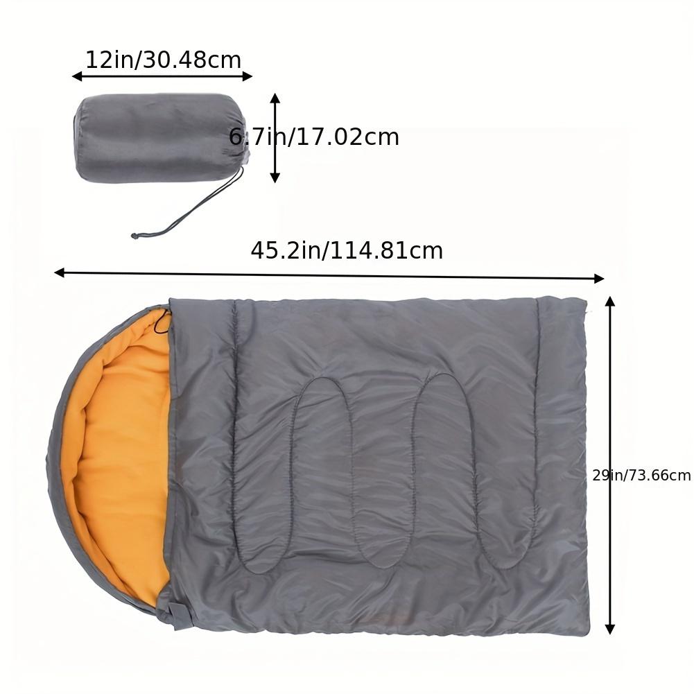 Fleece Camping Dog Bed Zippered Winter Waterproof Outdoor Pet Sleeping Bag - Padded and Comfortable for Pets