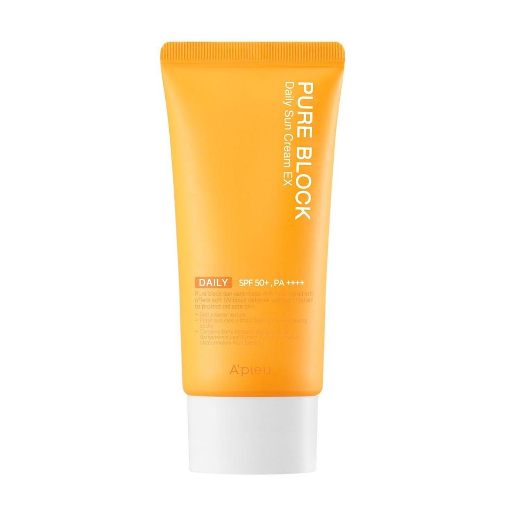 [Apieu] Pure Block Naturalny Krem Przeciwsłoneczny do Codziennego Stosowania EX SPF 50+ PA++++ (2 Rozmiar)