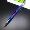1Pc Colorful Gold Powder Quicksand Ballpoint Pen Japanese Stationery Luxury Gold Foil Oily Ball Point Pen Black Refill 0.7mm