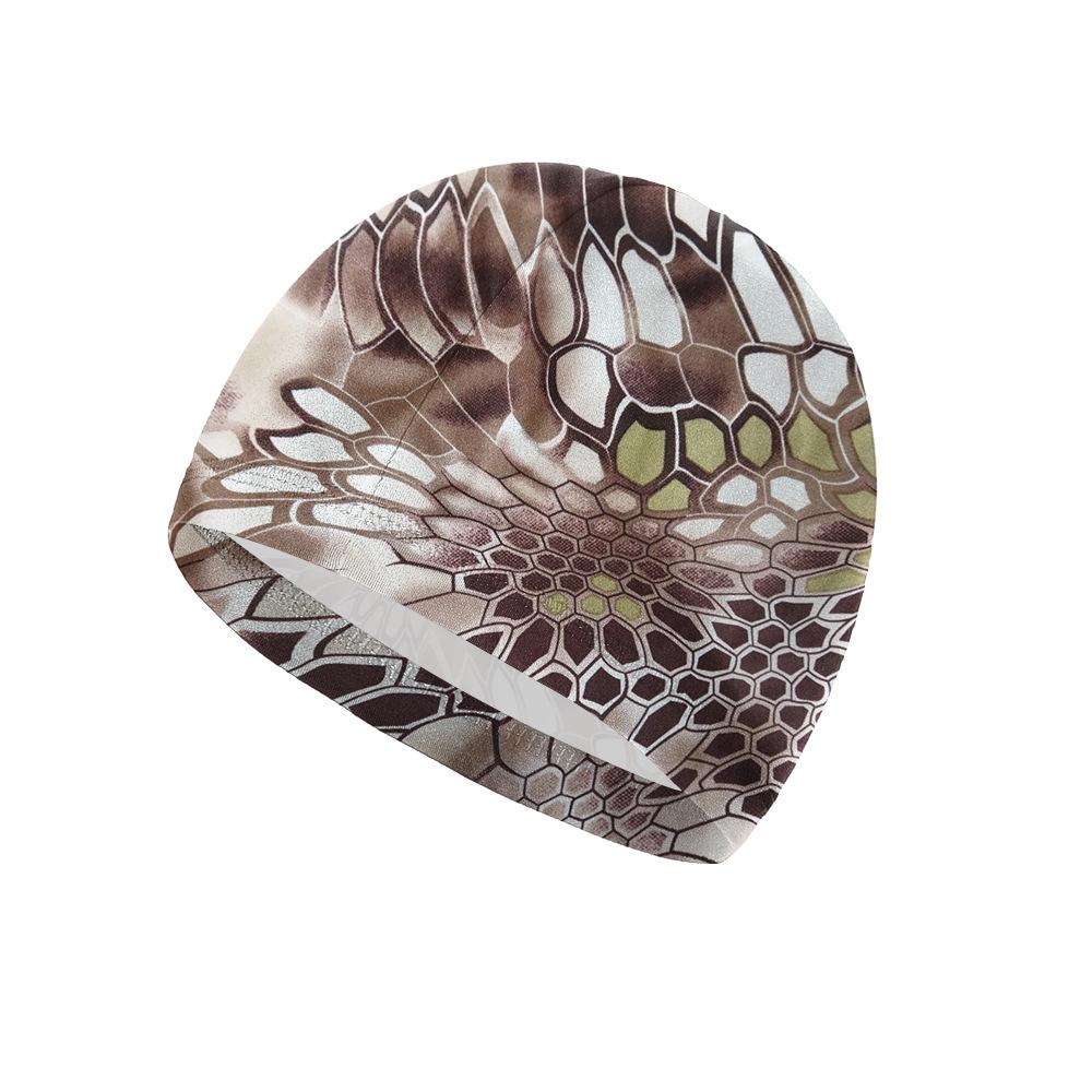 Camouflage Cycling Cap - Unisex Ice Silk Sun Protection, Windproof & Quick Dry