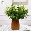 Simulated feel leaf clematis false leaf flower arrangement plant wall accessories plastic simulated flower green plant