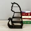 Scene Decoration Cat Mini Display Shelf Cat Shaped Dollhouses Layered Figurine  Dollhouses