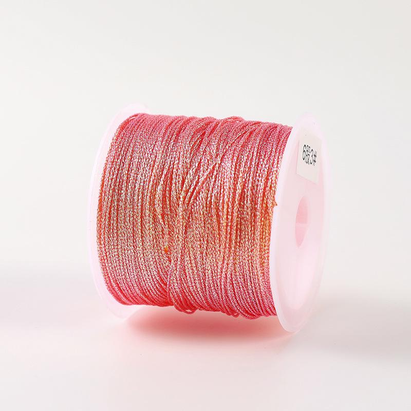 Iridescent Thread for DIY Weaving Jewelry: Bracelet, Necklace, Lanyard, 36912 Strands