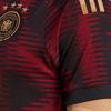 Adidas 2022 Qatar World Cup Germany Away Fan Short-Sleeve Football Jersey Men Tops Black HJ9604