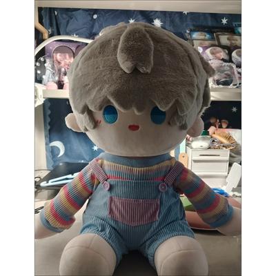 40cm Cotton Doll Rainbow Clothes Love and Deepspace Xavier Zayne Rafayel Ralayo Sylus T-shirt Strap Pants Stuffed Toy