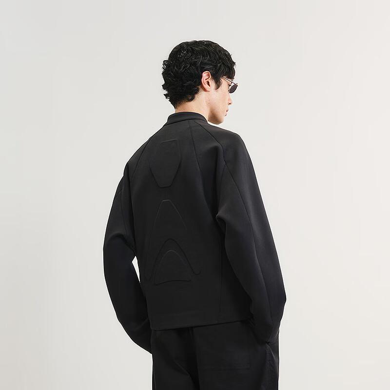 CROQUIS Men's 2025 Spring Stand Collar Full-Zip Sweatshirt