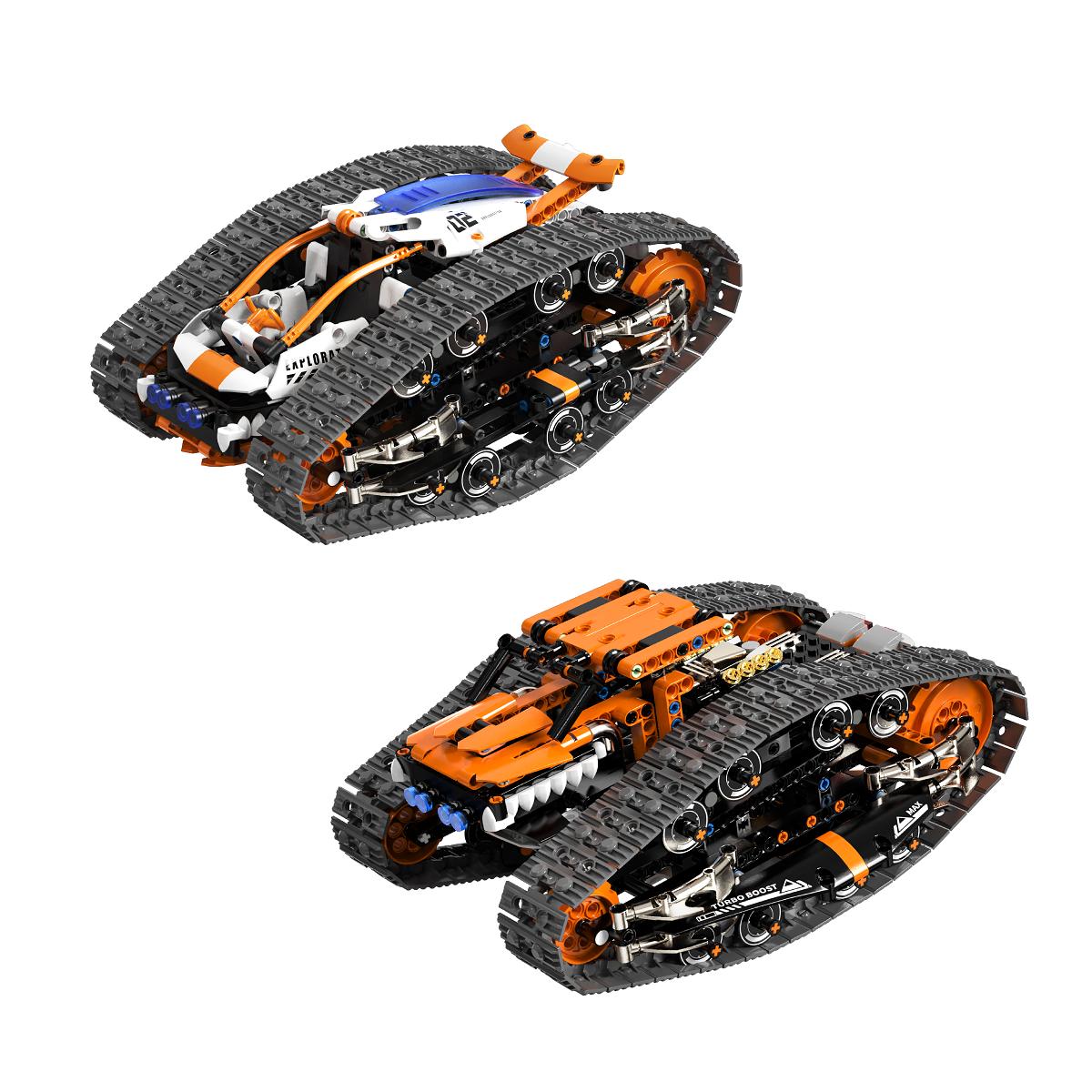 High-Quality 991Pcs High-Quality Tech High-Quality Series High-Quality Dual High-Quality Sided High-Quality Car Construction set High-Quality H1004