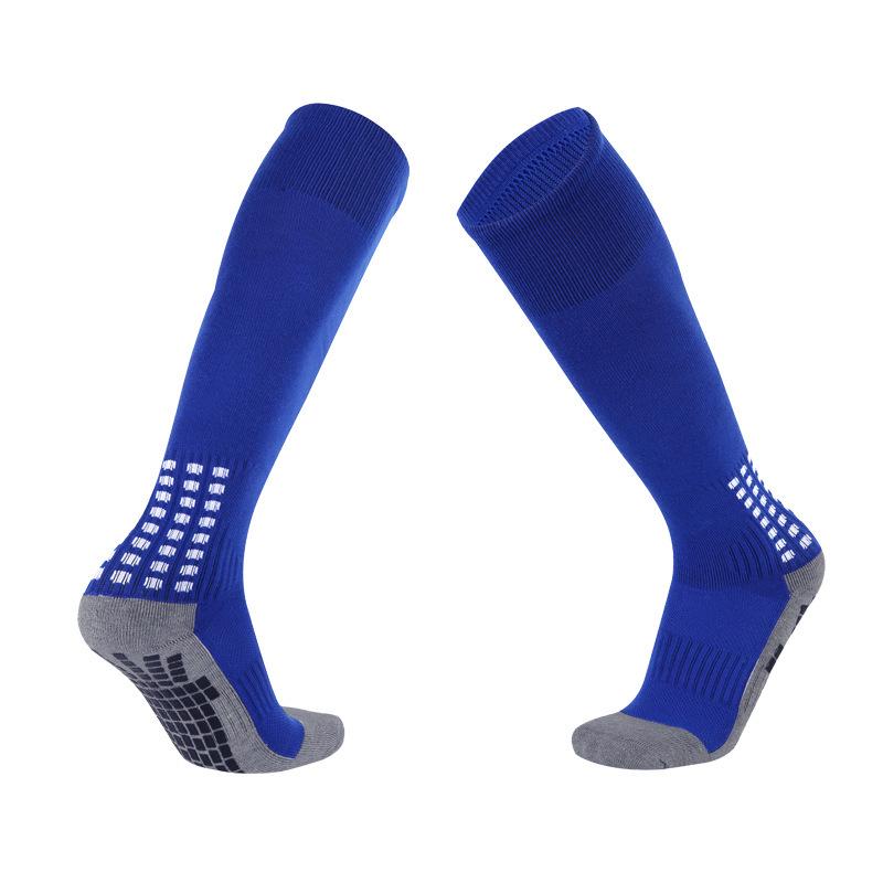 Unisex Professional Anti-Slip Soccer Socks - Thick, Over-the-Knee, Terry Style