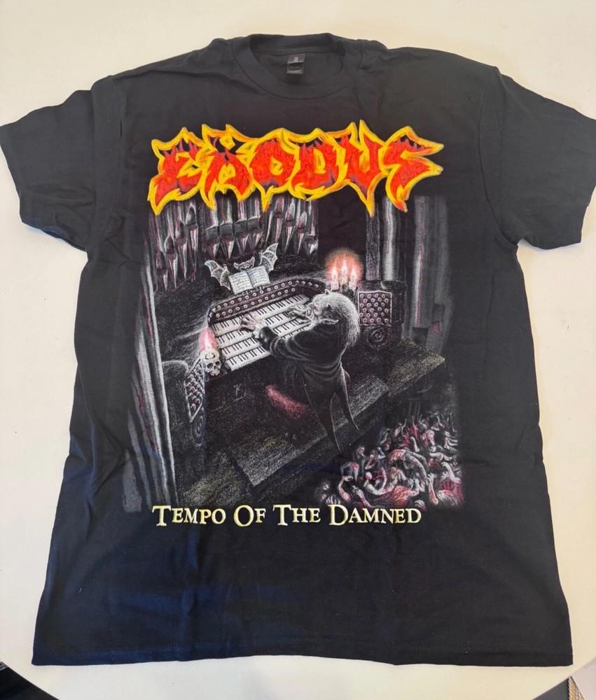 ГОРЯЧАЯ Exodus - Темп Проклятых Черная Унисекс S-5XL Футболка DS329 Унисекс Футболка L