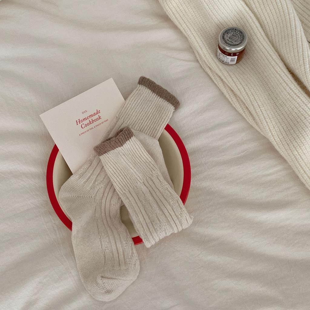 Lamb Wool Socks Fleece Thickened Confinement Socks Winter Home Sleep Socks Carpet Towel Socks Thermal Floor Socks