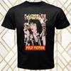 Pulp Fiction Famous Retro Movies Logo Mens Black T-Shirt Size S 3XL