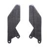 Universal Motorcycle Carbon Fiber Foot Peg Plate Rearset Heel Guard Accessories for Streetfighter 848 1098