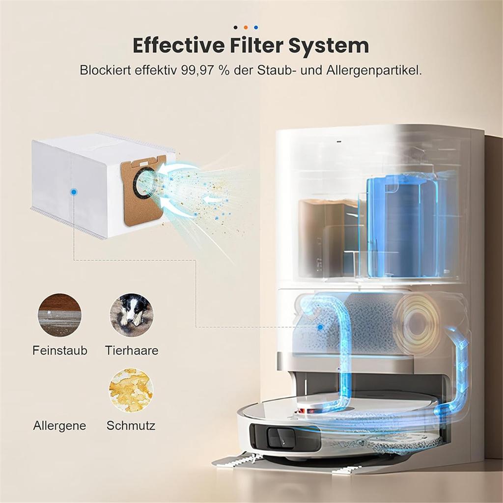 For Xiaomi Robot Vacuum X20+ Robot Vacuum Cleaner Main Side Brush Hepa Filter Mop Cloth Dust Bags Replacement Parts