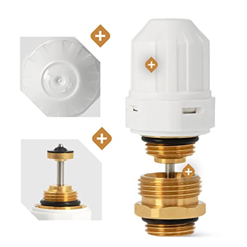 Heating Regulation Valve Automatic Spring Return Valve Floor Heating Valve Tool 1 2 Male DN15 Connecting Thread