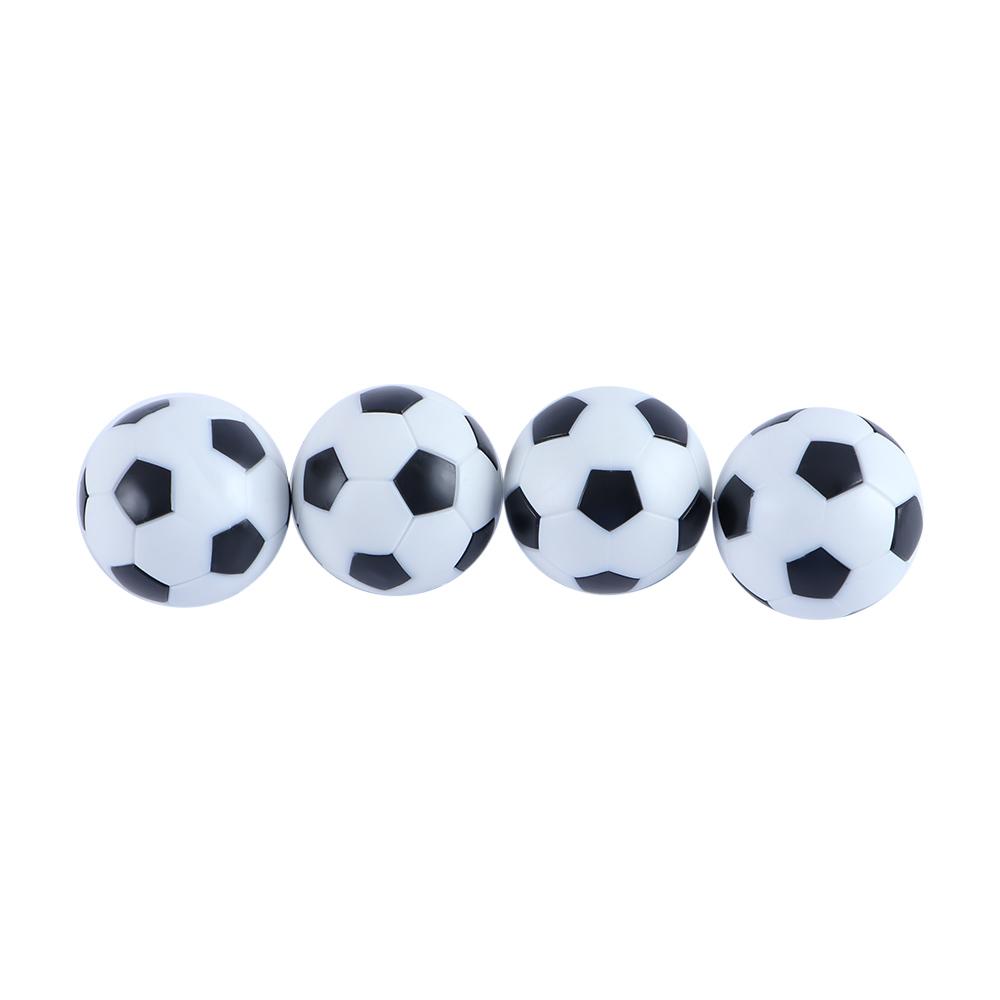 Durable 4pcs Foot Balls Mini Student Football Table Soccer Replacement Balls Tabletop Game