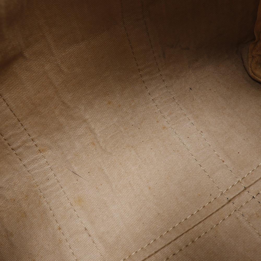 Dior Trotter Boston Bag Mini Boston Vintage Beige Canvas Unisex Used