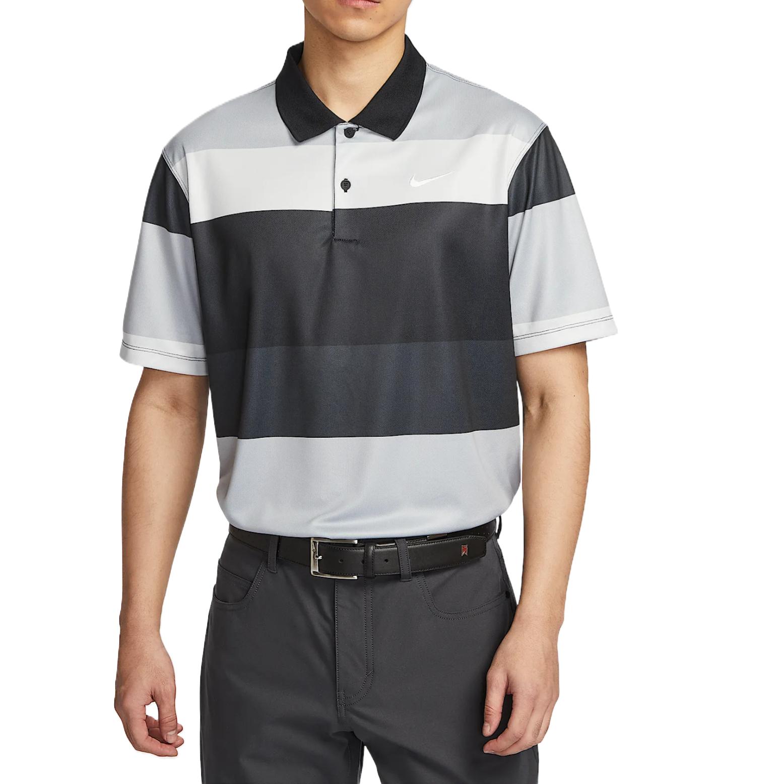 

Nike Victory Dri-Fit Comfortable Quick-Dry Fashionable Simple Versatile Short Sleeve T-Shirt Men Tops Black White FZ7449-010 M