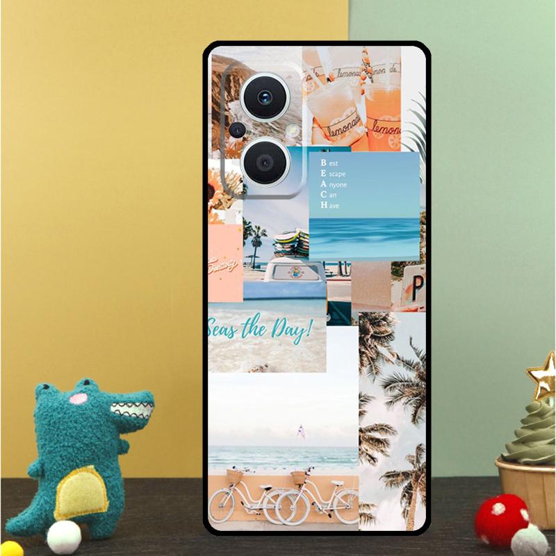Beach Vibes Case For OPPO Reno 15F 13F 14F 12 11 F 10 14 15 Pro 7 8 Lite OPPO Find X9 X8 X6 X5 Pro Cover