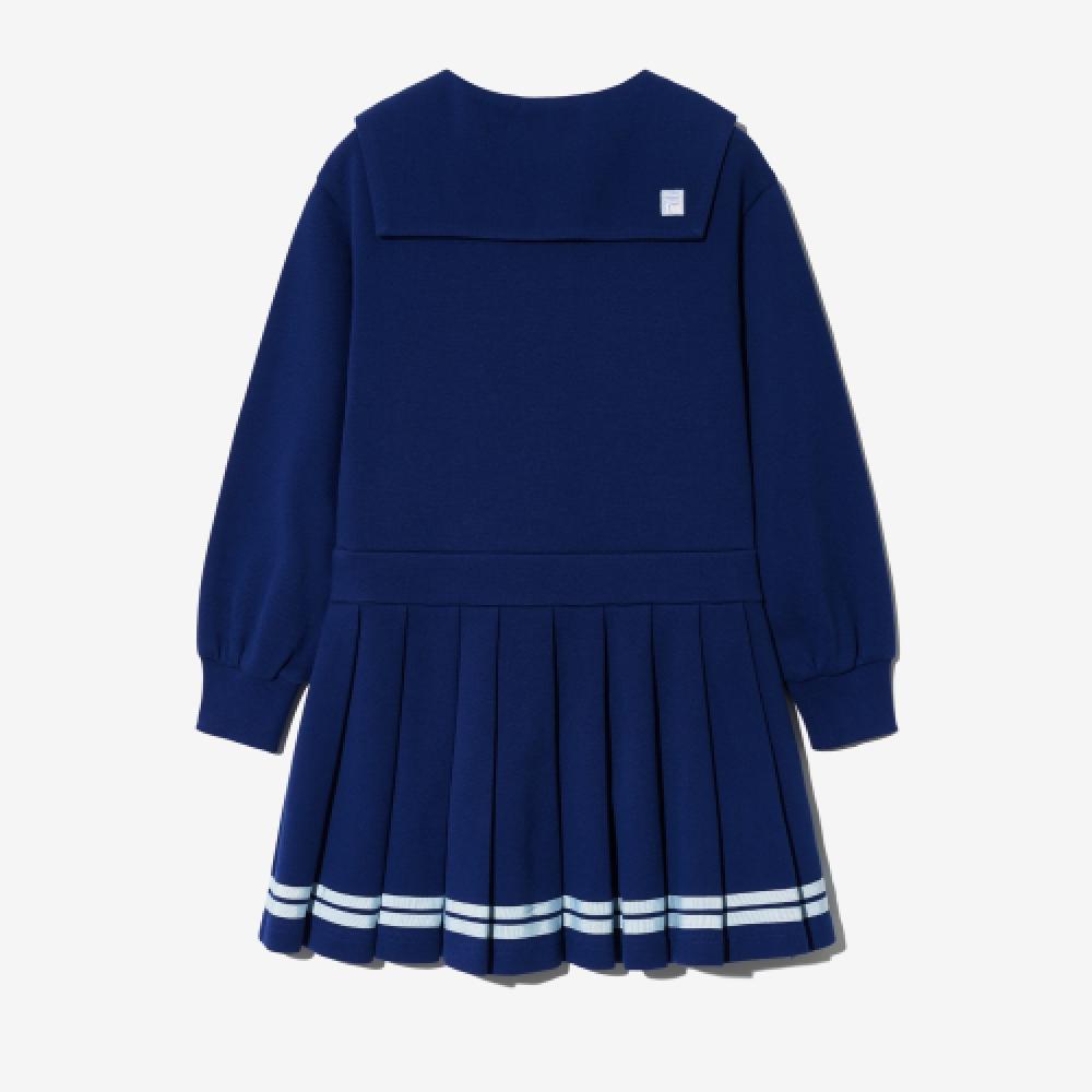 Fila Kids Half Zip Pleated Dress  Fk2opg3402fnbe 