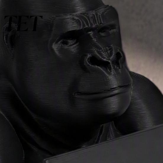 Durable PLA Card Stand 3D Printed Gorilla Business Holder, Phone Stand, Cool Desktop Unique Gifts for Colleagues Organizer Figurine Office Home