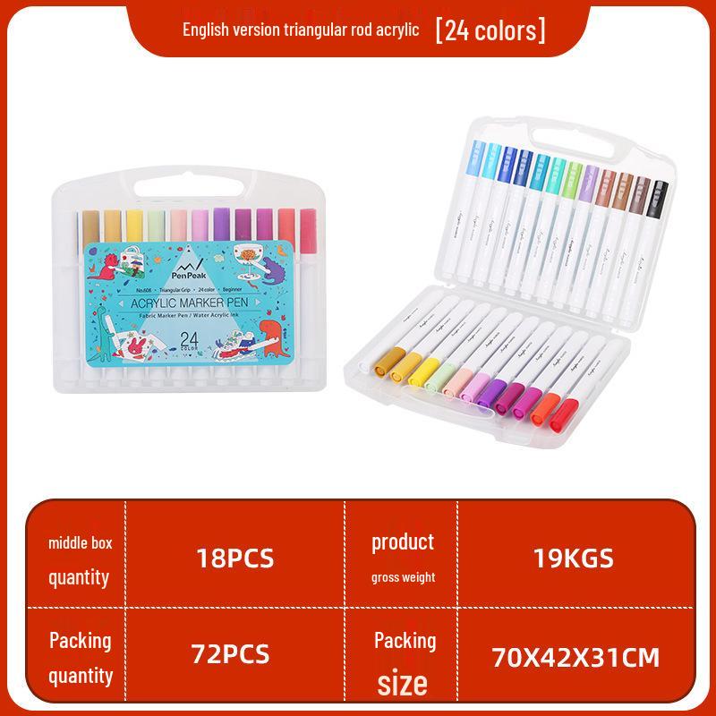 Acrylic Marker for Kids: Opaque, Waterproof, Layerable, and Washable Graffiti Pen