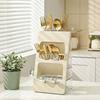 Large Capacity Chopstick Draining Rack 3 Layers Tableware Shelfs  Office Supplies