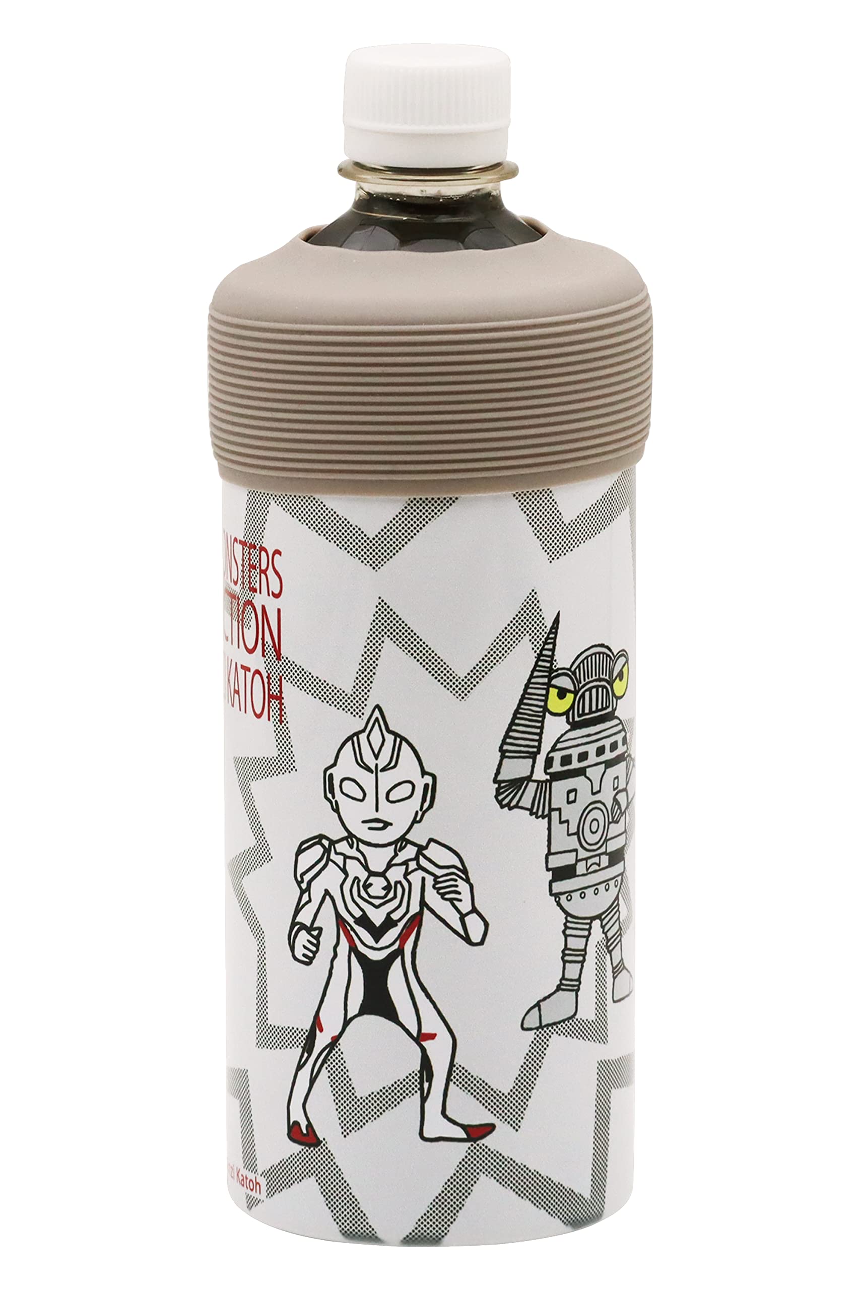 

OGURA Подстаканник для пластиковой бутылки Ультрамен Легкий тамблер С вакуумной изоляцией Совместим с Sevenger 500-600 мл