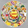 50 Mexico Travel Stickers: Waterproof Cartoon Decorations for Laptops & Journals