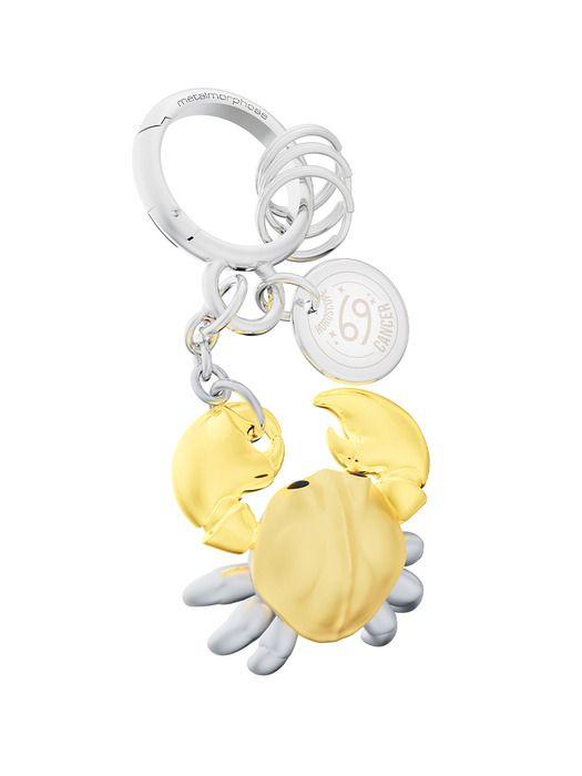 

Metalmorphose Belgian Metal Keychain Constellation Cancer F