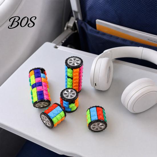 Puzzle Stick Toy Stress Relief Fidget Spinner, Brain Teaser Rolling Spinner Toy, Focus Aid Decompression Desk for Home, Office, Travel