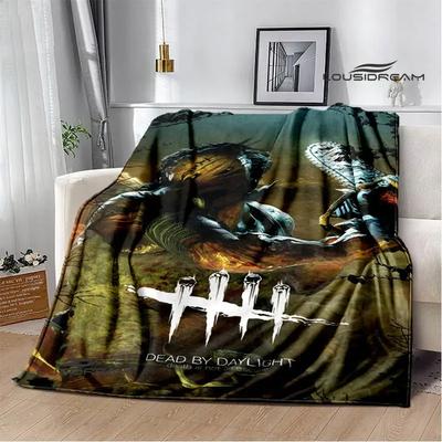 3D-Spiel D-Dead By Daylight Druckdecken Kinder warme Decke Weiche und bequeme Decke Heim-Reise-Decke Geburtstagsgeschenk