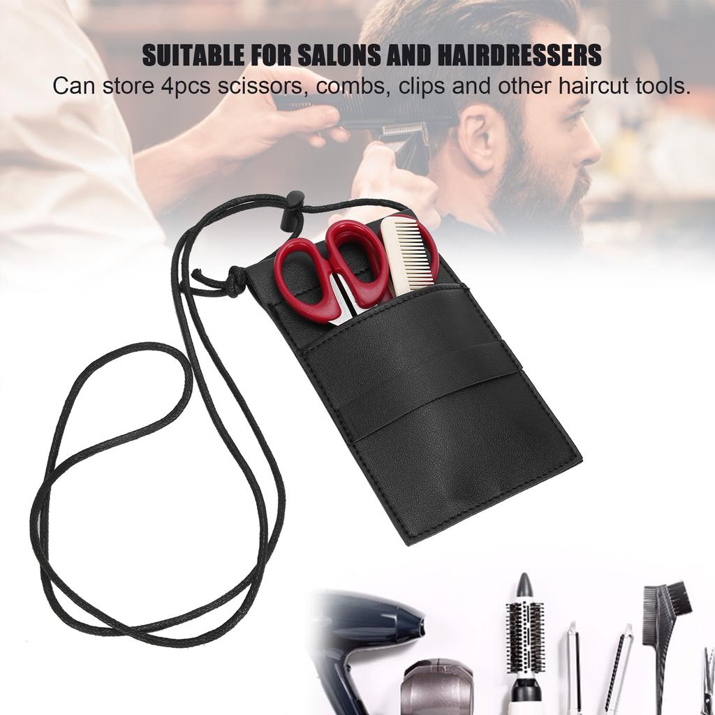 Hair Scissors Shear Bag Professional Barber Toolbag Hairdressing Pouch for Hair Salon