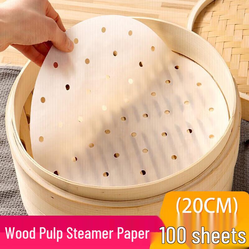 

Baijie Disposable Non-Stick Steamer Paper Liners
