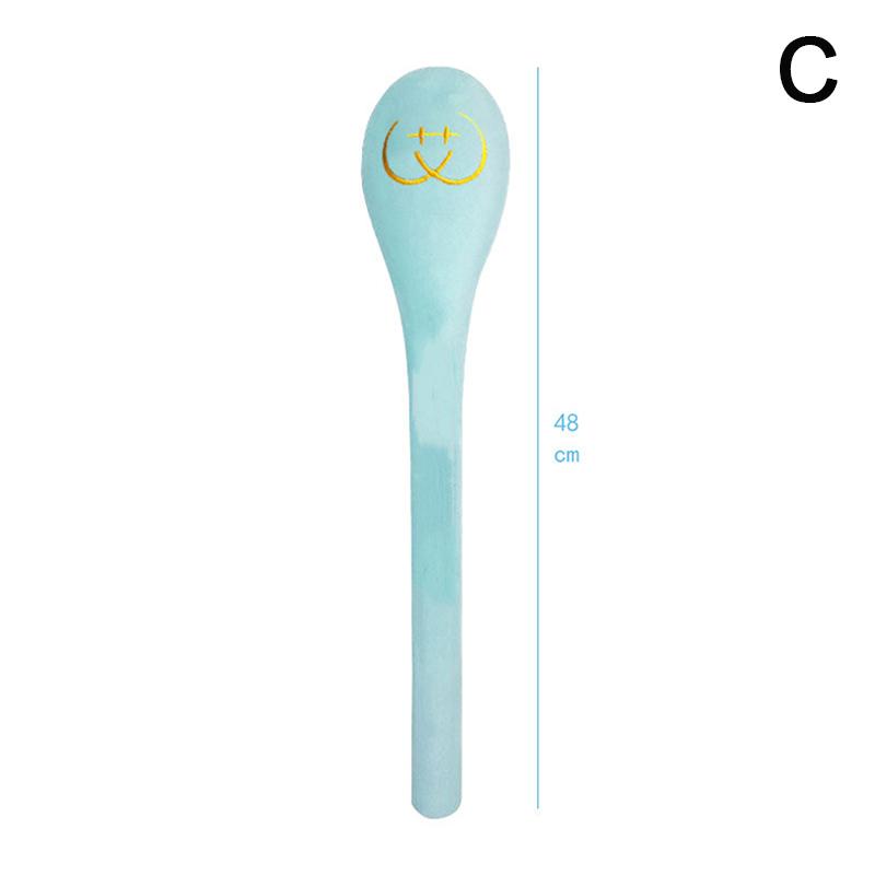 High Elasticity Latex Velvet Massage Pat Fu Character Slap Stick Massager Back Pain Relief Portable Body Vibration Hammer