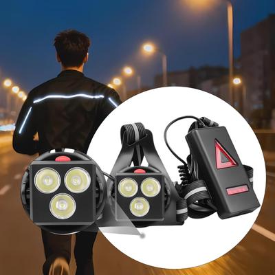 Running Light for Runners Back Warning Adjustable Waterproof Rechargeable LED Chest Lights