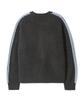 Maglia Tricot TRILLION con Zip e Spazzola Lavabile (Carbone)