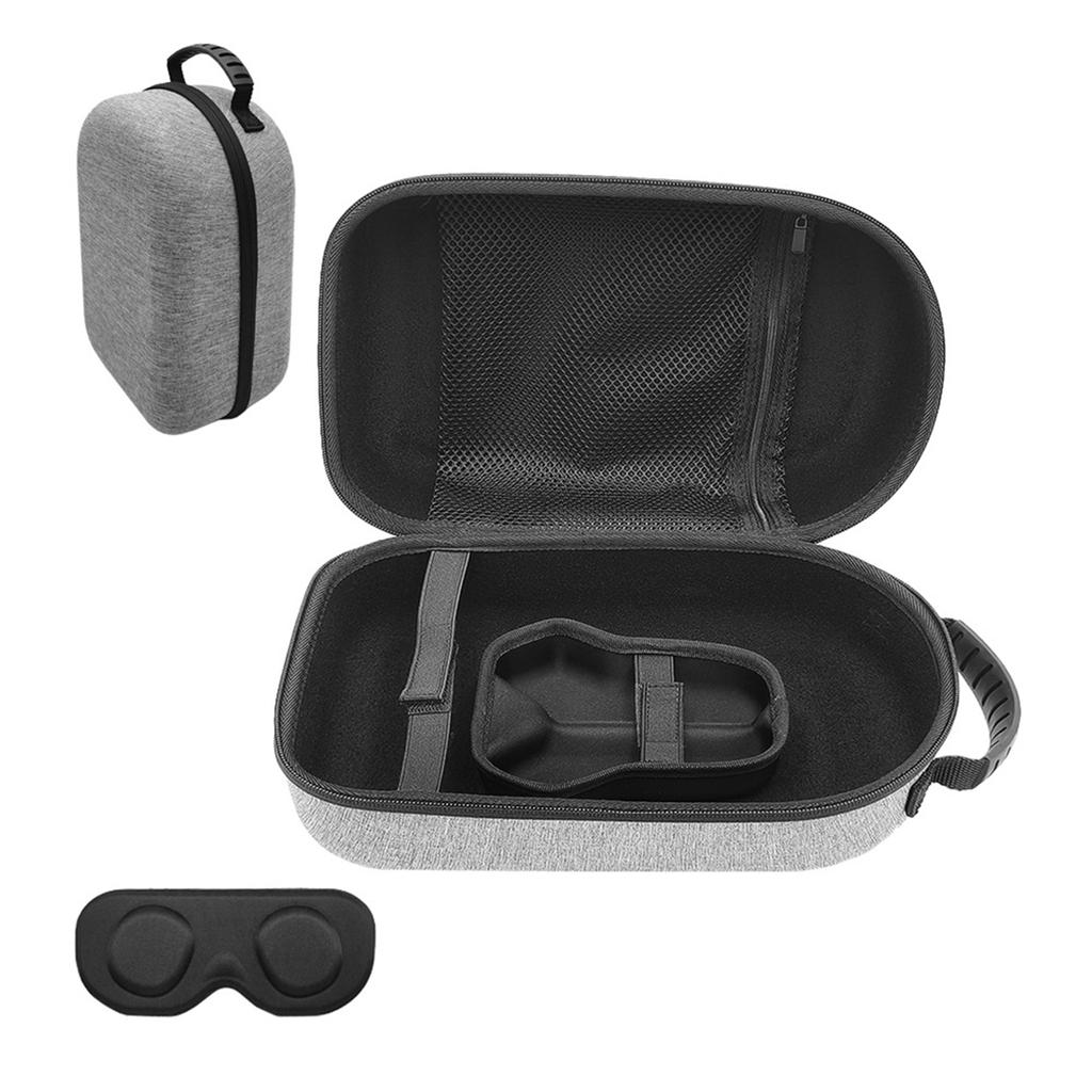 Husă de transport rigidă Geantă organizatoare de accesorii pentru căști VR, compatibilă cu Quest 3