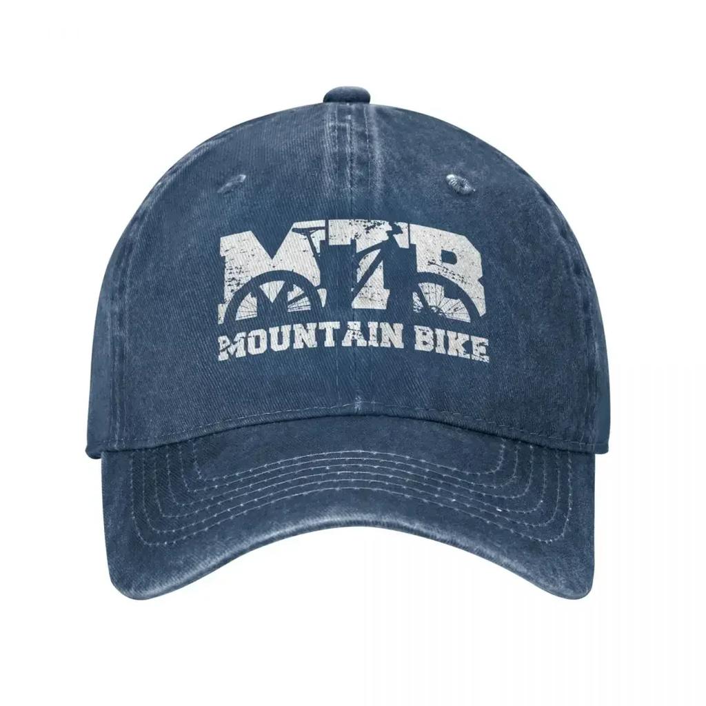 Mountain Bike Vintage MTB Summer Autumn Cap For Unisex Women Ponytail Baseball Cap Hip Hop Hats Denim Outdoor Casquette