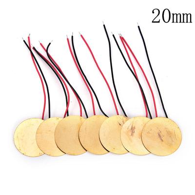 6 Stücke Piezoelektrische Piezos Verstärker Discs Leads Für Zigarre Box Gitarre Pickup Gute Qualität