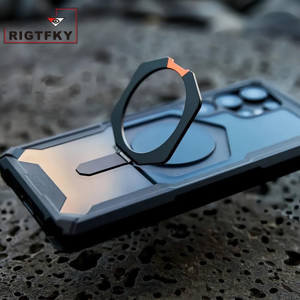 Wytrzymałe Pancerne Wojskowe Etui Shock do Telefonu Samsung Galaxy S26 Ultra S25 S24 S23 Plus Magnetyczna Podstawka Odporne na Uderzenia Pokrowiec