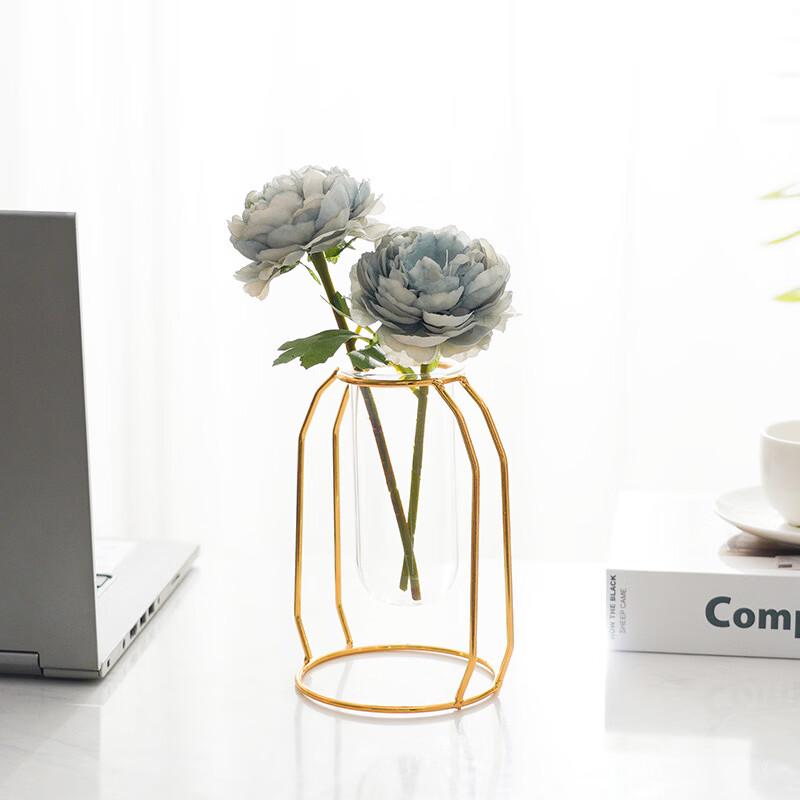 Shangqi Nordic Style Creative Gold Vase Set