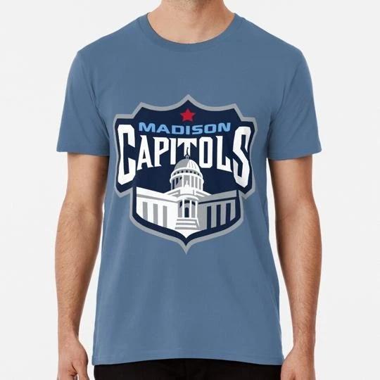 

Madison Capitols Logo Size S to 5XL Made in the USA T shirt XL